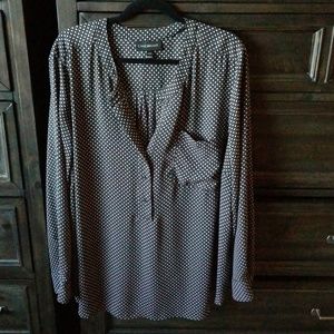 Long sleeve dressy top